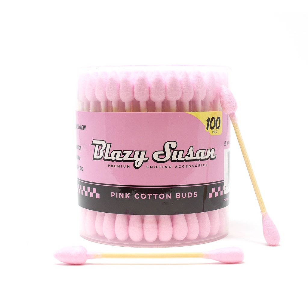 BLAZY SUSAN PINK COTTON BUDS
