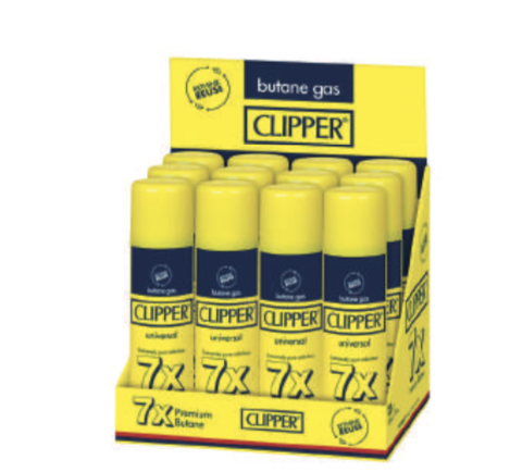 CLIPPER 7X BUTANE 300ML BOX OF 12