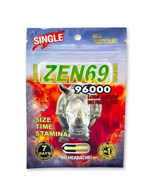 RHINO ENHANCEMENT PILL BAG *SINGLE* BOX OF 24