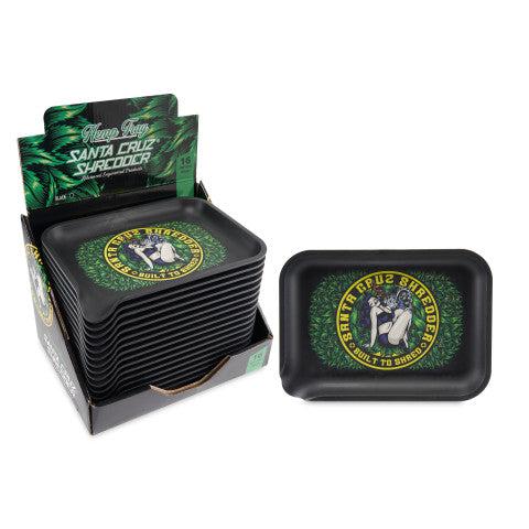 SANTA CRUZ SHREDDER SMALL HEMP TRAYS BOX OF 16