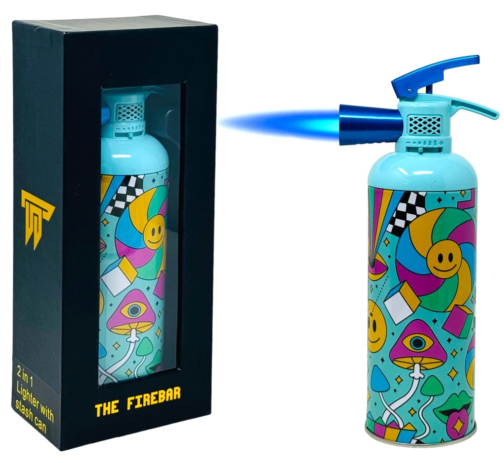 THE FIREBAR FIRE EXTINGUISHER TORCH LIGHTER