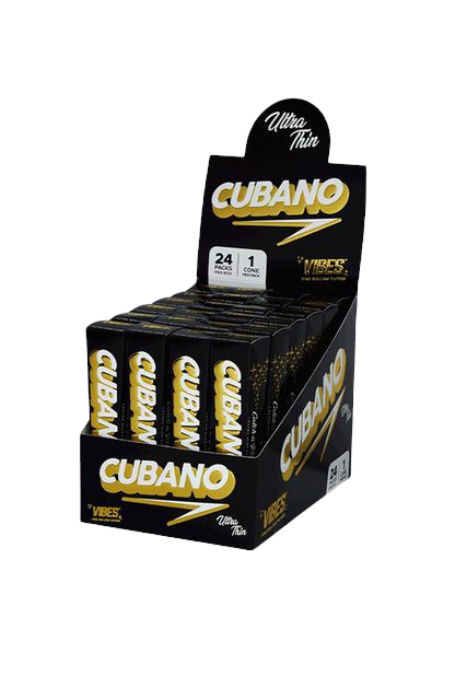 VIBES CUBANO KING SIZE 1CT CONES BOX OF 24
