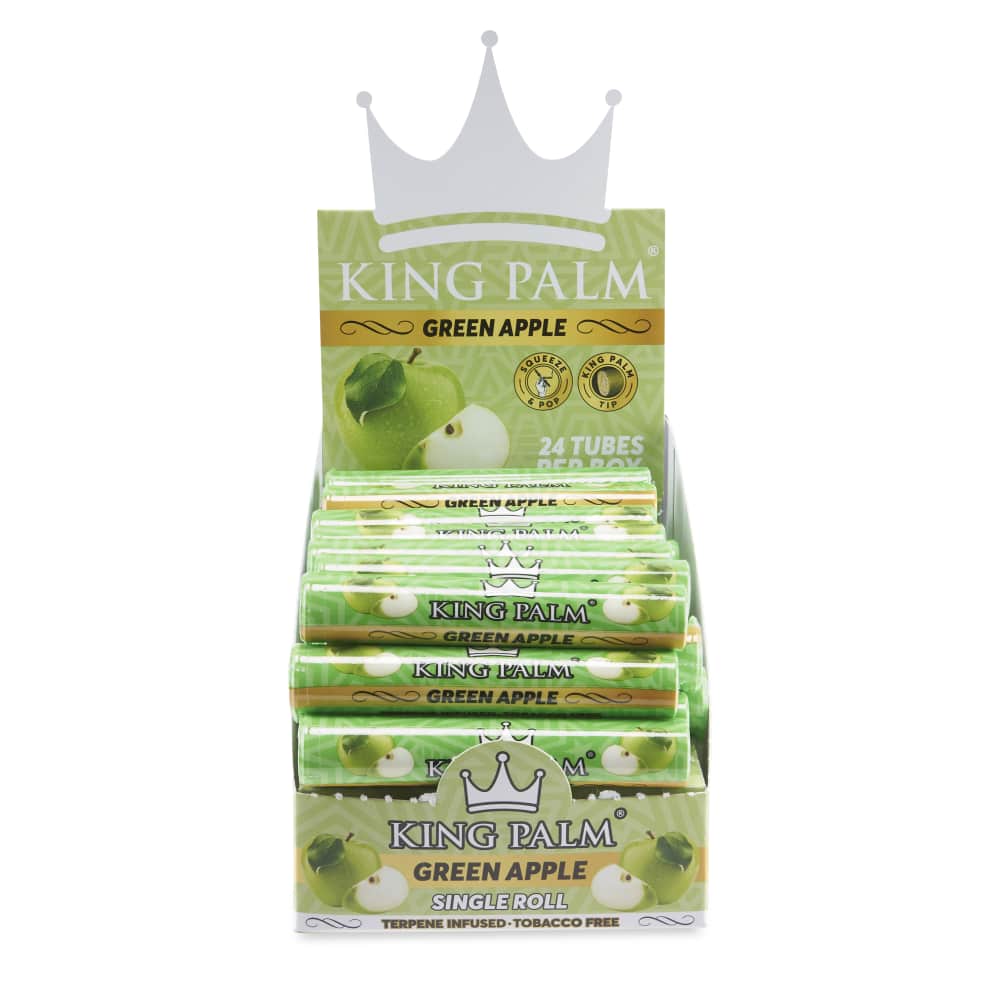 KING PALM SINGLE TUBE PRE-ROLL BOX OF 24