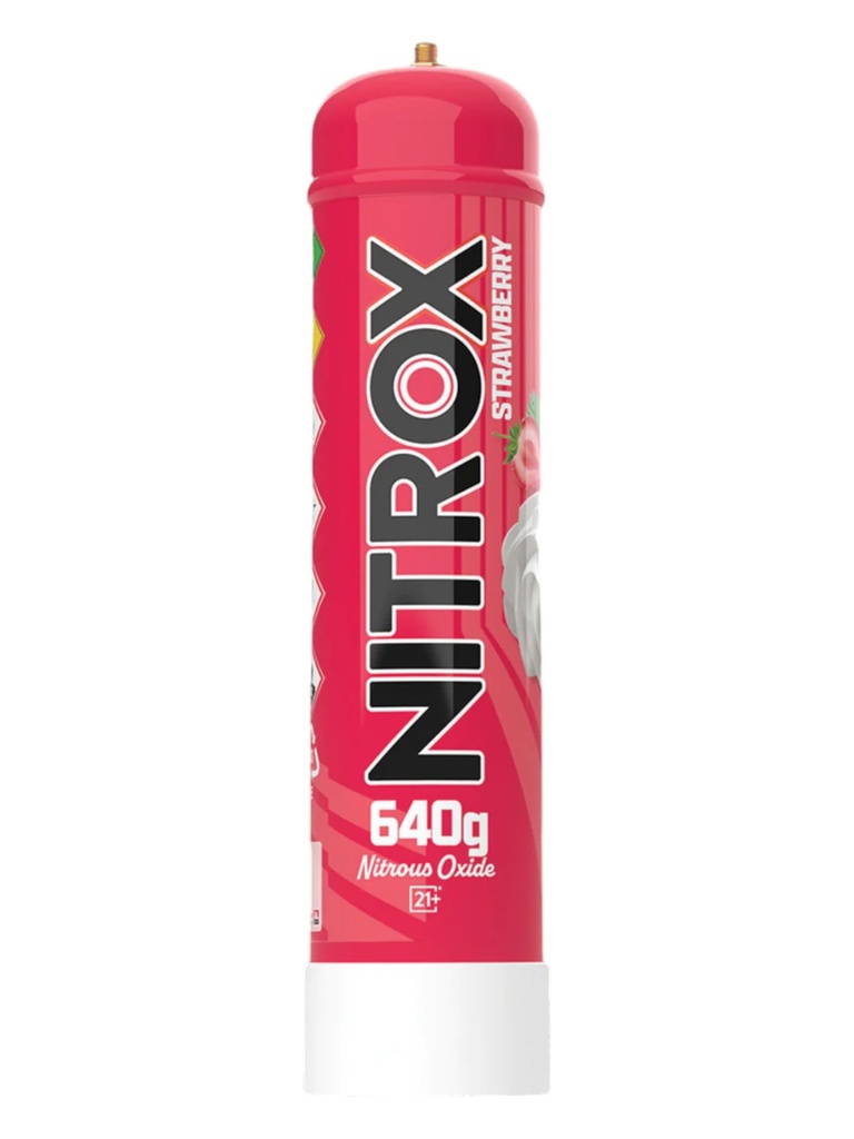 NITROX NITROUS OXIDE CREAM CHARGER 640G BOX OF 6