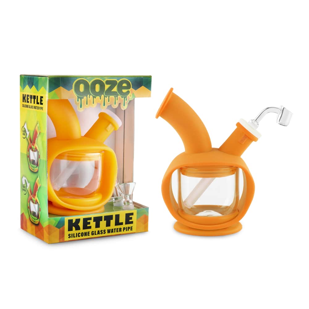 OOZE KETTLE GLASS WATER PIPE