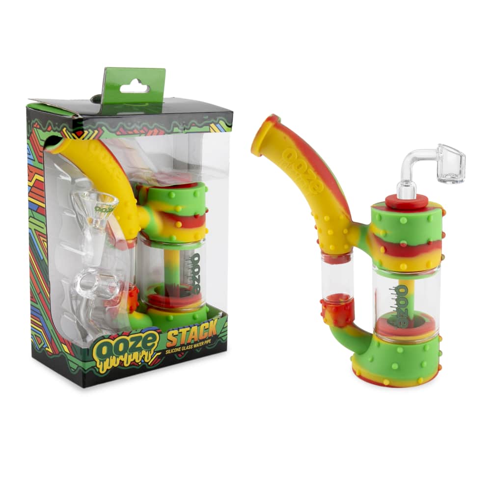OOZE STACK SILICONE WATER PIPE