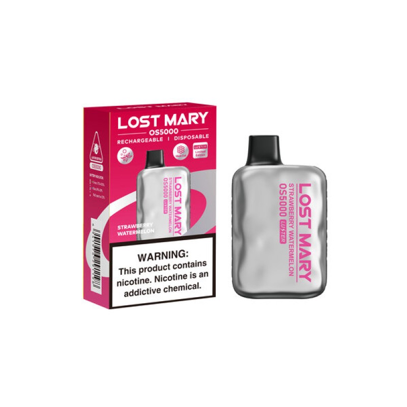 LOST MARY OS5000 5% DISPOSABLE LUSTER EDITION BOX OF 10