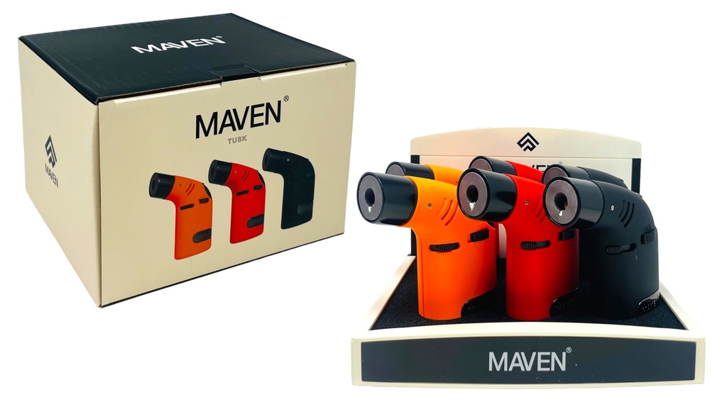 MAVEN TUSK TORCH LIGHTER BOX OF 6