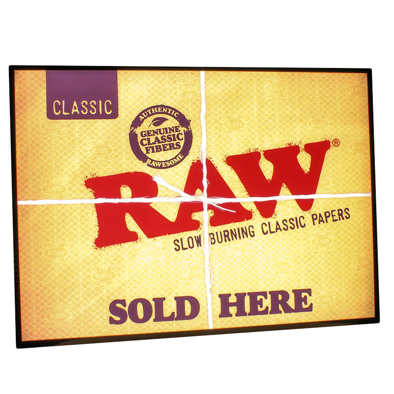 RAW PROMO BACKLIGHT SIGN BUNDLE (4 DESIGNS)