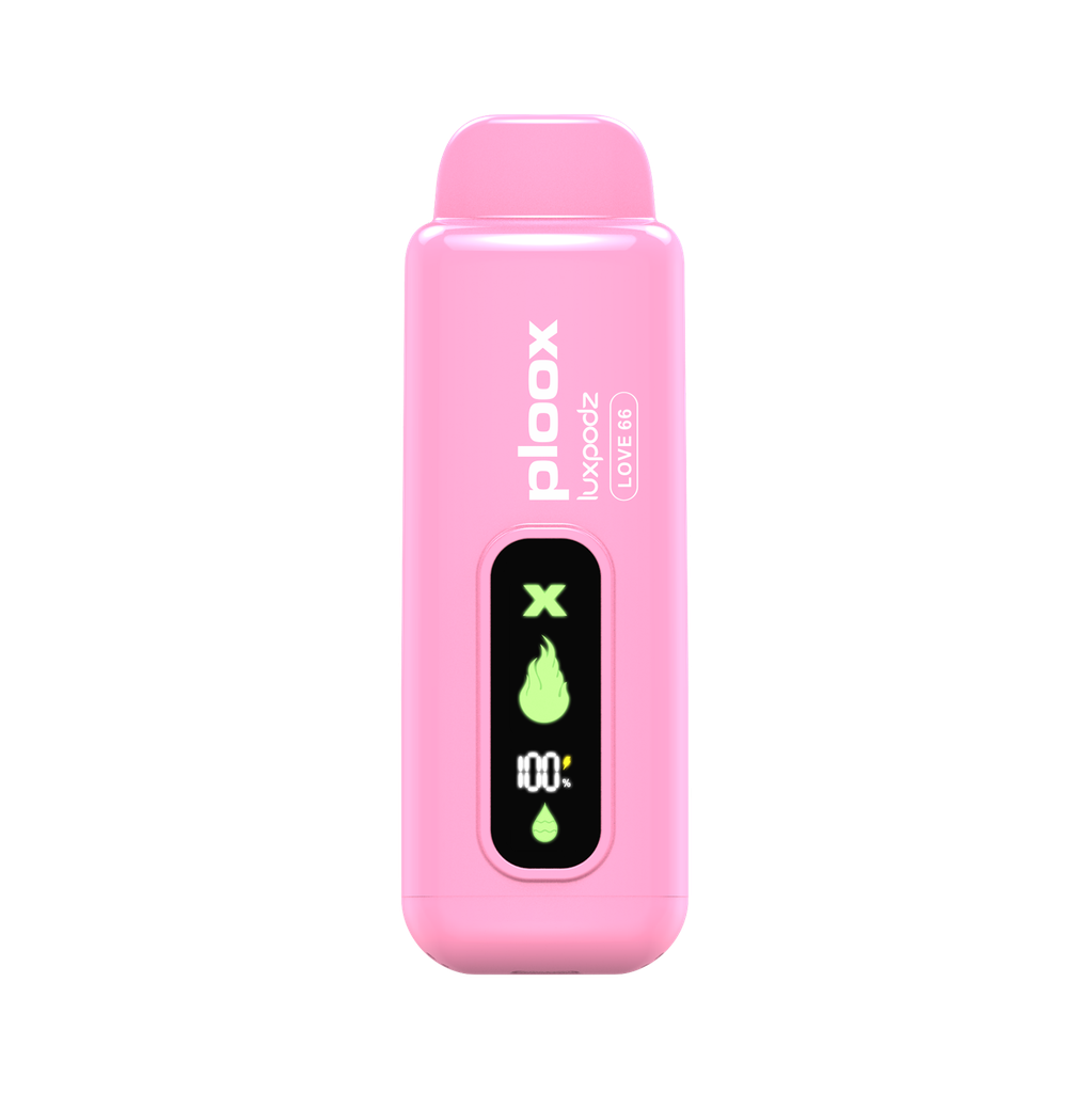 PLOOX X 5MG DIGITAL SCREEN DISPOSABLE 15000 PUFFS BOX OF 5