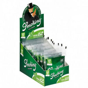 SMOKING MENTHOL SLIM FILTERS 6MM X 15MM 120CT BOX OF 10
