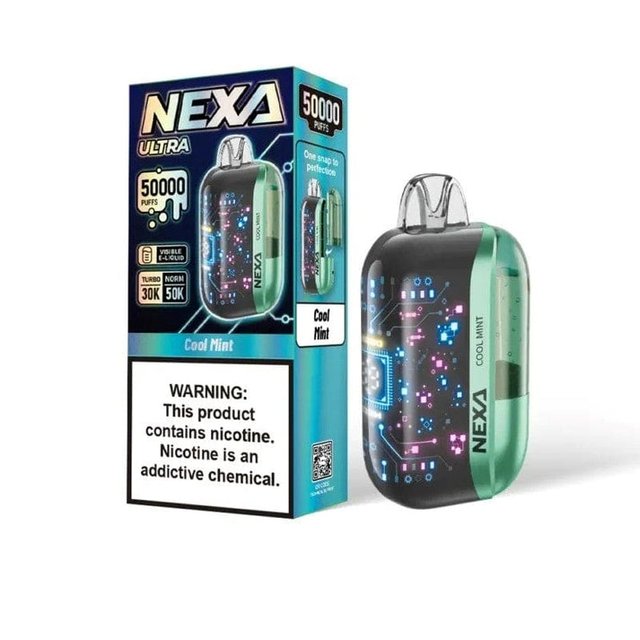NEXA ULTRA 5% DISPOSABLE 50000 PUFFS BOX OF 5