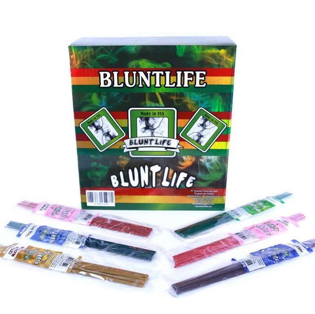 BLUNTLIFE INCENSE STICKS 10" 10CT BOX OF 72