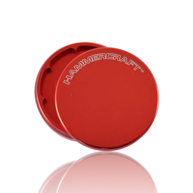 HAMMERCRAFT 2 PARTS ALUMINUM GRINDER RED