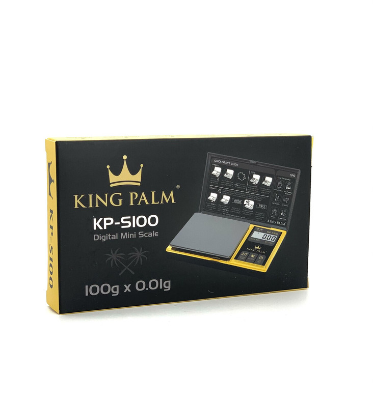 KING PALM KP-S100 DIGITAL MINI SCALE 100G X 0.01G