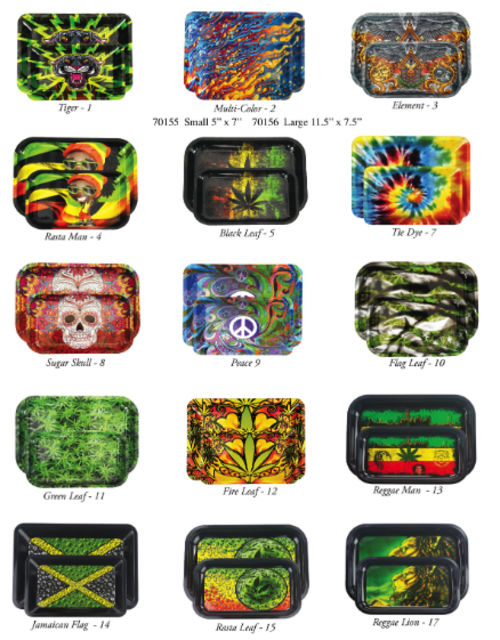 DESIGN TRAY SMALL W/ MAGNETIC COVER ASSORTED