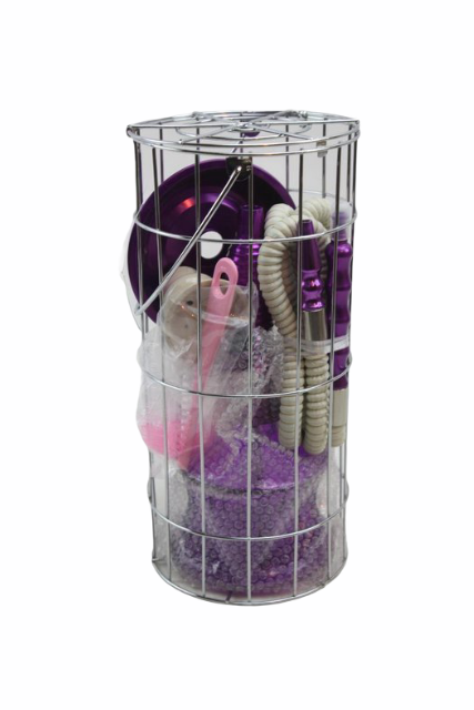 LOLO HOOKAH 2 HOSE IN CAGE