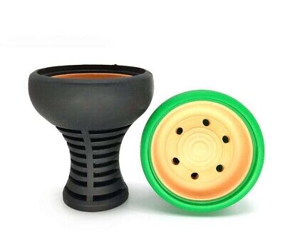 SILICONE CLAY HEAD COMBO #JS002 ASSORTED COLORS