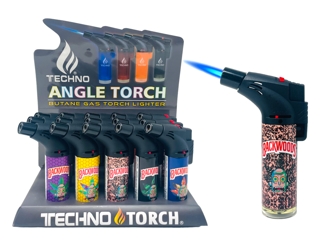 TECHNO TORCH #99139-BWR1 BACKWOODS RICK TORCH LIGHTER BOX OF 15
