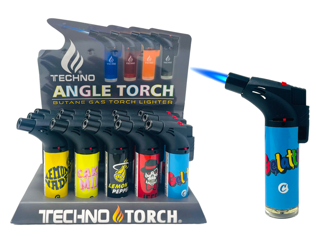 TECHNO TORCH #91139-CO2 MULTI-BRAND TORCH LIGHTER BOX OF 15