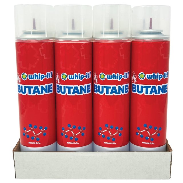 WHIP IT BUTANE GAS 300ML BOX OF 12