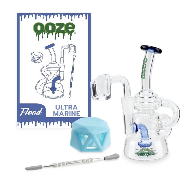 OOZE FLOOD MINI RECYCLER DAB RIG