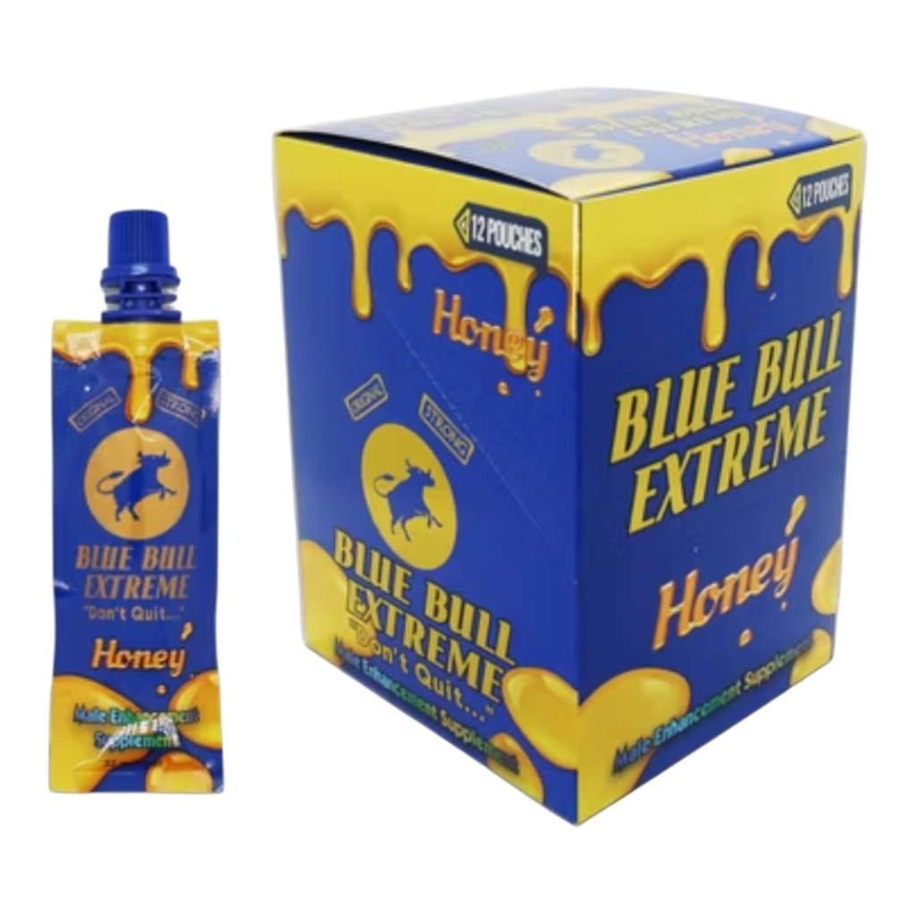 BLUE BULL SENSUAL ENHANCEMENT HONEY 22G BOX OF 12