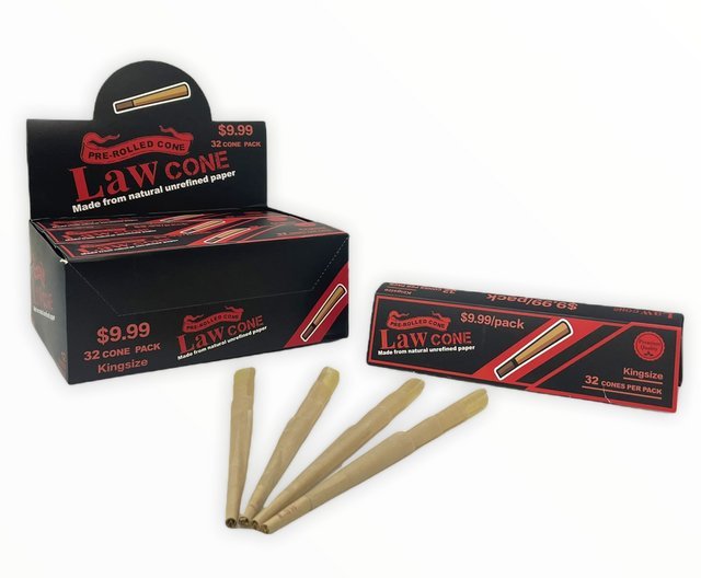 LAW PRE ROLLED CONE 32CT BOX OF 12