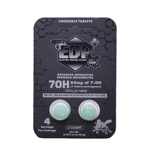 EDP 60MG 7-HYDROXY CAPSULES BLISTER 2CT