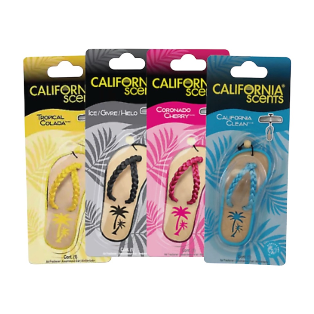 CALIFORNIA SCENT SANDAL CAR AIR FRESHENER