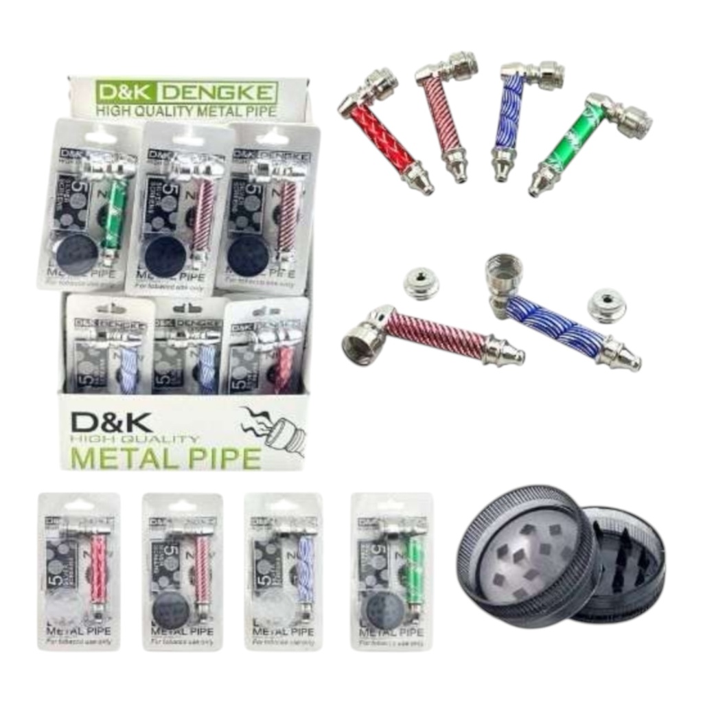 D&K DENGKE DK8432EA 3 IN 1 SMOKING SET 24CT