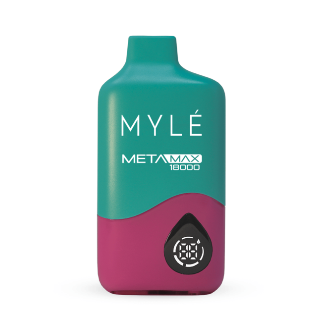 MYLE META MAX 5% DISPOSABLE 18000 PUFFS BOX OF 5