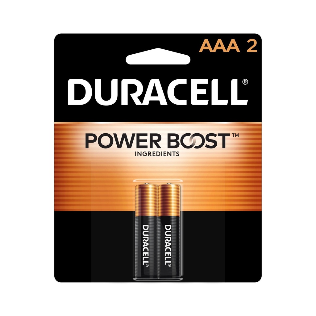 DURACELL AAA BATTERIES 2CT BOX OF 18