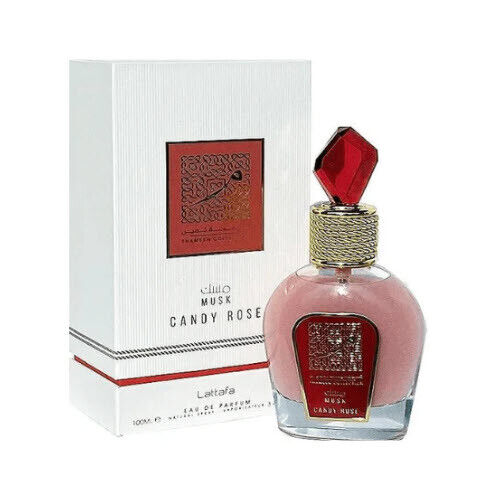 LATTAFA THAMEEN COLLECTION MUSK CANDY ROSE EAU DE PARFUM 3.4OZ