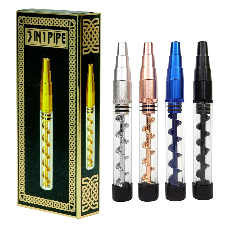 3 IN 1 TWIST PIPE #TO-PI-TGB-3IN1 ASSORTED COLORS