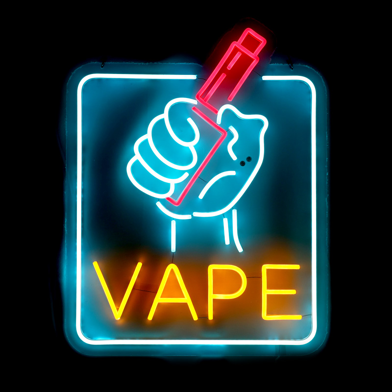 NEON LED SIGN (VAPE SHOP #2) DESIGN