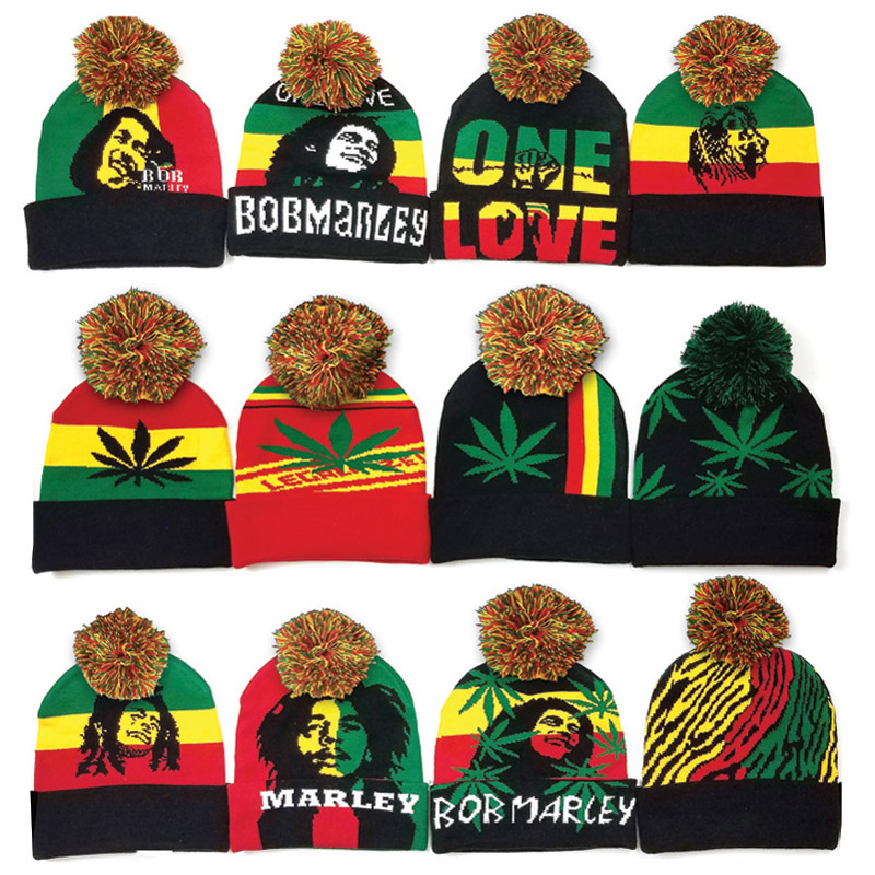 POMPOM SKULL CAP ASSORTED COLORS 12CT BAG