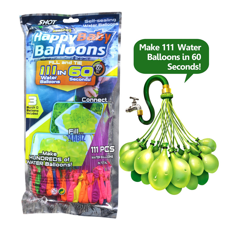 HAPPY BABY BALLONS 111CT BAG