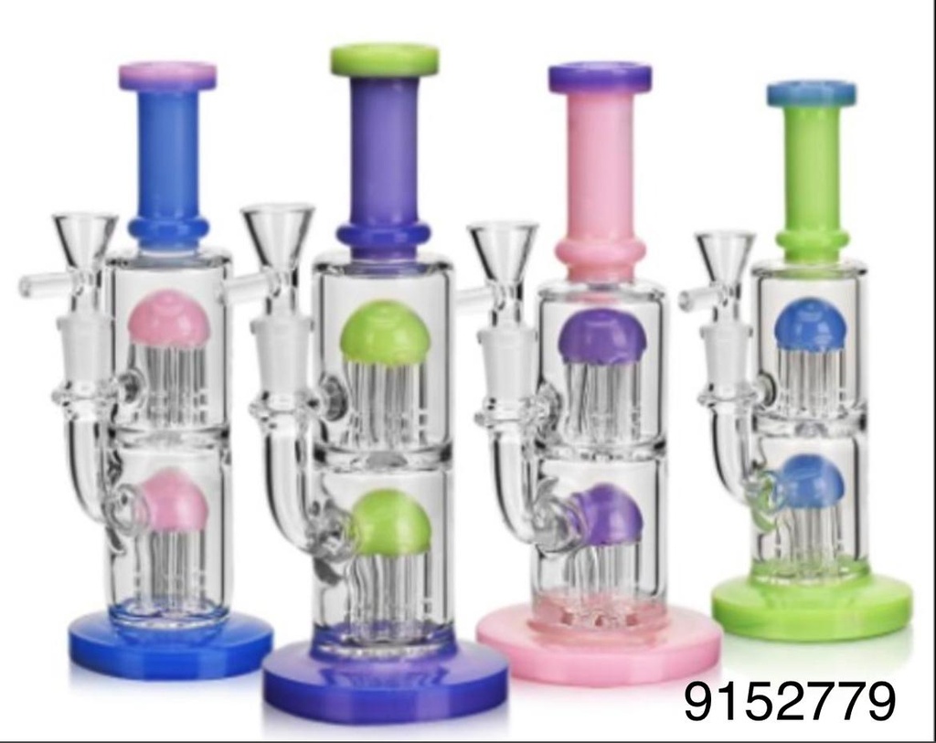 GLASS WATER PIPE #9152779 ES23529 ASSORTED COLORS