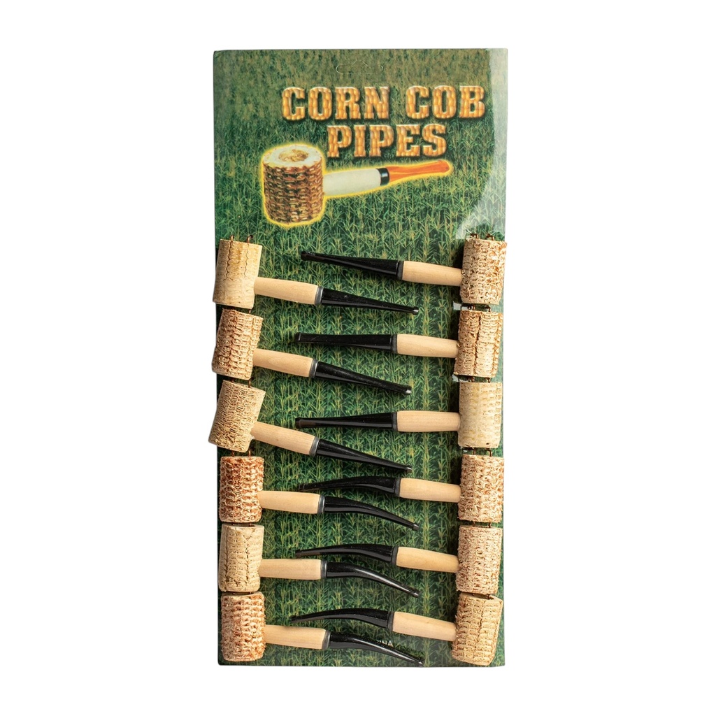 CORN COB PIPES #GP012 BOX OF 12