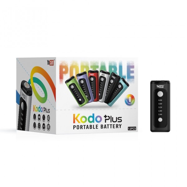 YOCAN KODO PLUS BOX MOD CARTRIDGE VAPORIZER BOX OF 12