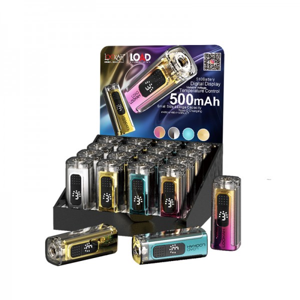 LOOKAH LOAD LIMITED 510 CARTRDIGE BATTERY 16CT DISPLAY