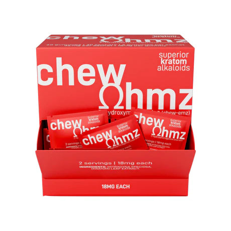 CHEW OHMZ 18MG 7-HYDROXY GUMMIES 2CT BOX OF 30