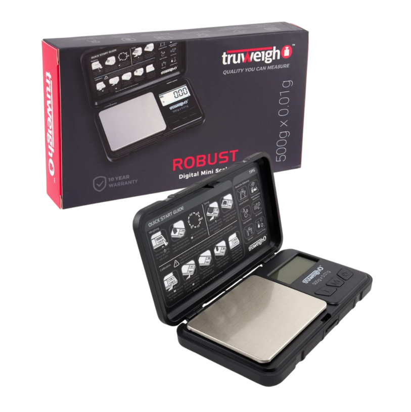 TRUWEIGH ROBUST MINI DIGITAL SCALE 500G X 0.01G