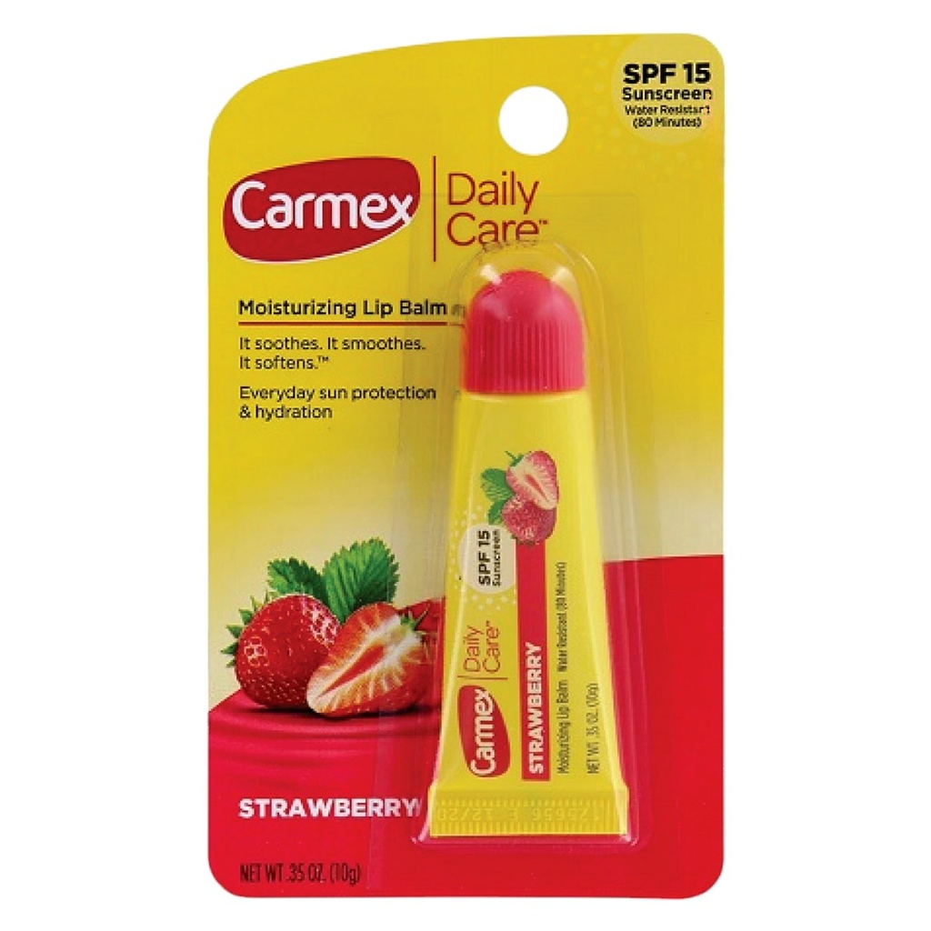 CARMEX MOISTURIZING LIP BALM DAILY CARE TUBES BOX OF 12