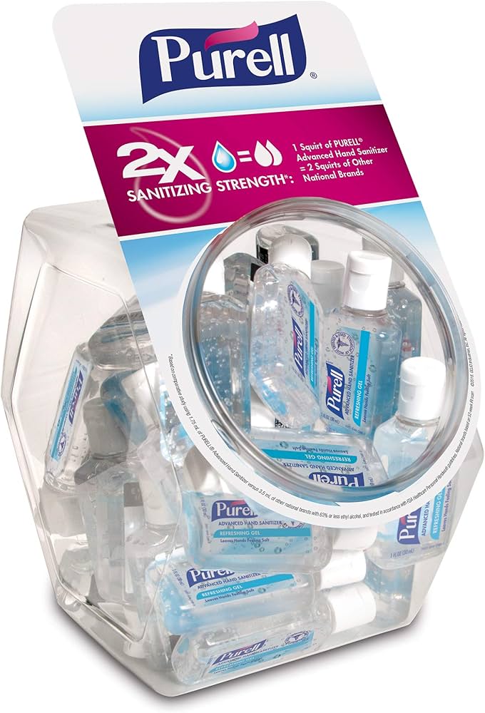 PURELL ADVANCED HAND SANITIZER REFRESHING GEL 1OZ 36CT JAR