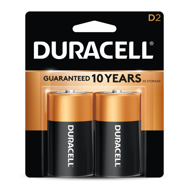 DURACELL D BATTERIES 2CT BOX OF 6
