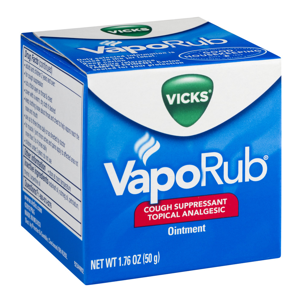 VICKS VAPORUB TOPICAL ANALGESIC 50G JAR