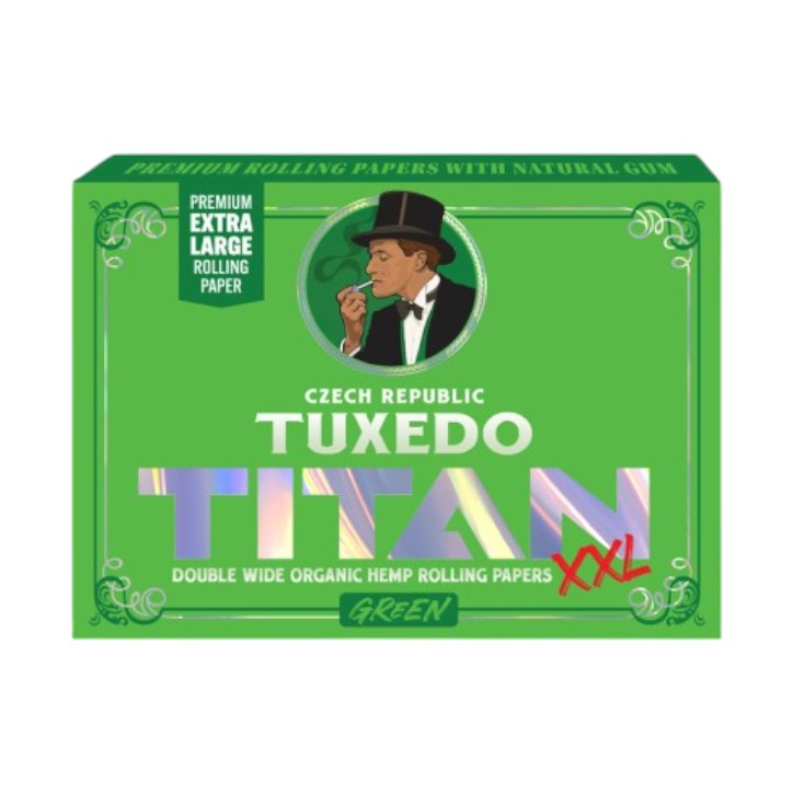 TUXEDO TITAN XXL DOUBLE WIDE ROLLING PAPERS BOX OF 50