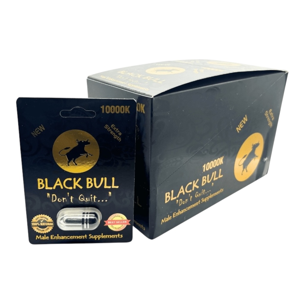 BLACK BULL 100K ENHANCEMENT PILLS BOX OF 24